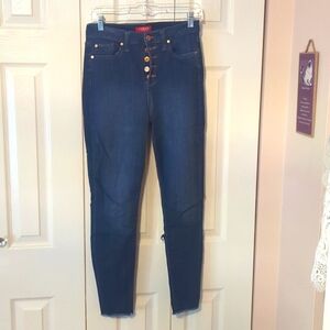 Buttonfly stretch jeans 8